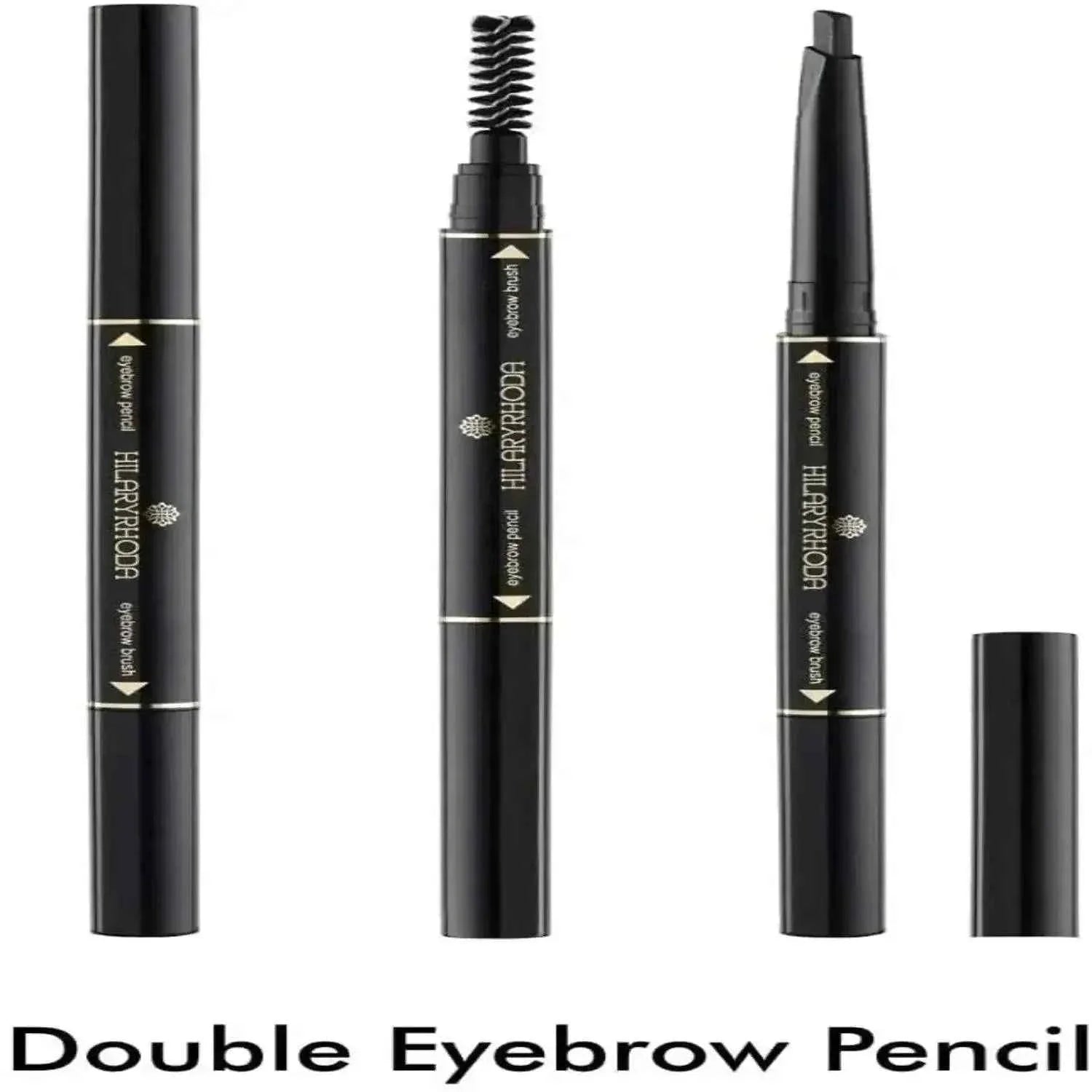 Here’s a refined version of your product title:  **Hilary Rhoda Brow Artist Eyebrow Pencil – Dual-Ended, Smudge-Proof, Long-Lasting, Natural Finish, 0.3g (Brown)** - Gehnasale