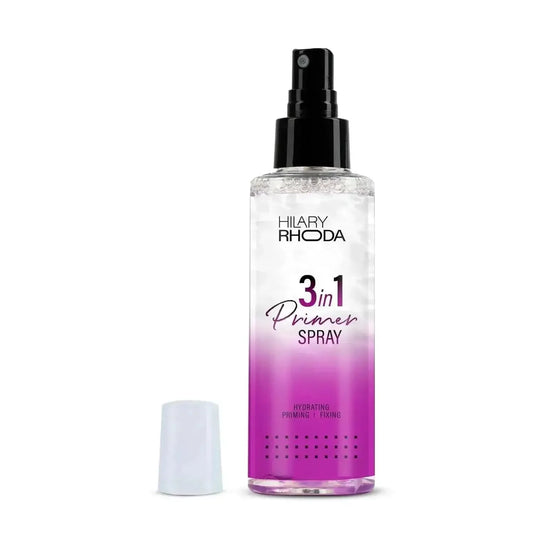 Hilary Rhoda 3-in-1 Primer Spray - Water-Based, Setting Spray, Blurs Pores, Dewy Finish, Oil Control, Lasts All Day, 120ml - Gehnasale