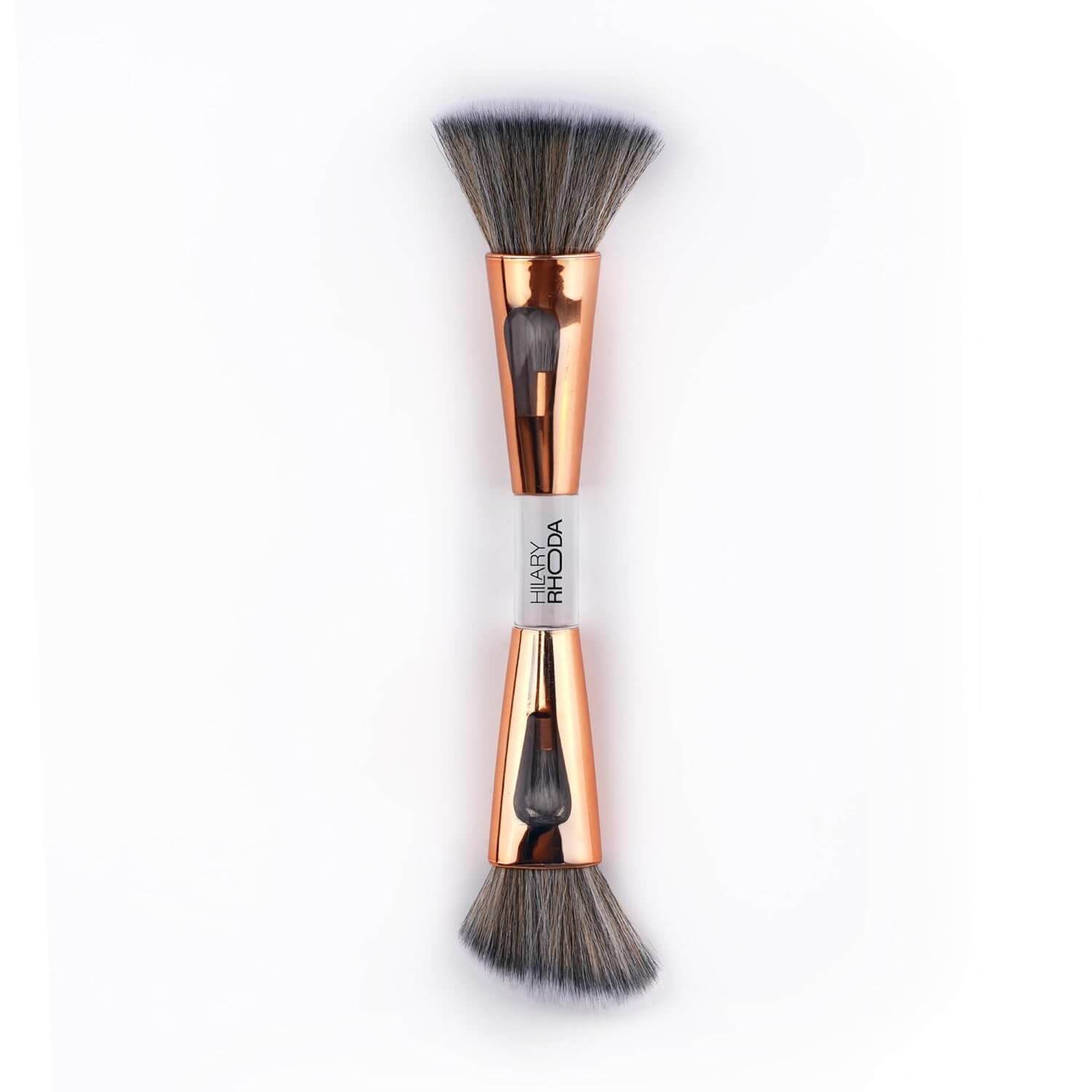 Hilary Rhoda 4-in-1 Makeup Brush Set – Foundation, Blush & Eyeshadow Brushes