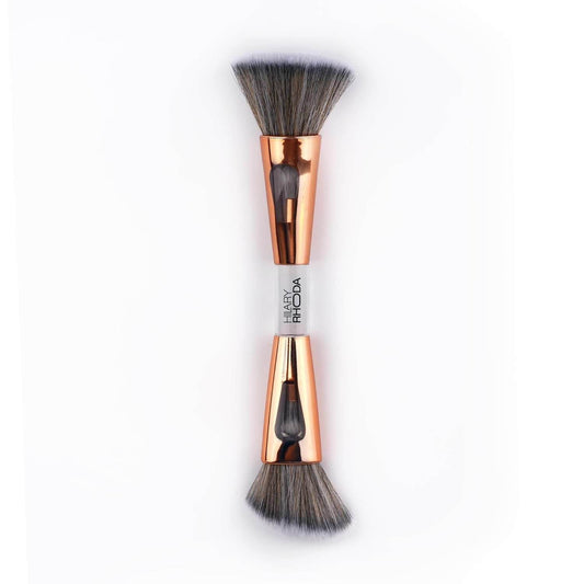 Hilary Rhoda 4-in-1 Makeup Brush Set – Foundation, Blush & Eyeshadow Brushes