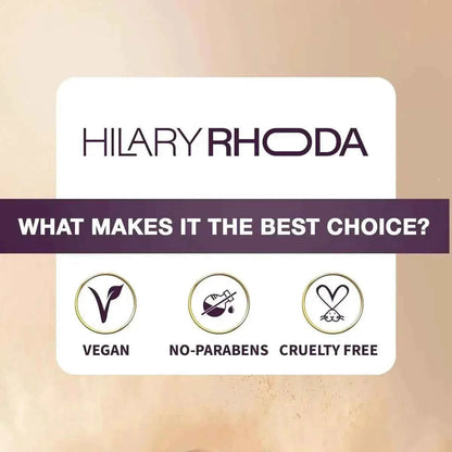 Hilary Rhoda Bake Out Loose Powder - Matte Finish & Oil Control, Hides Imperfections, 10g (Translucent - Shade 01) - Gehnasale