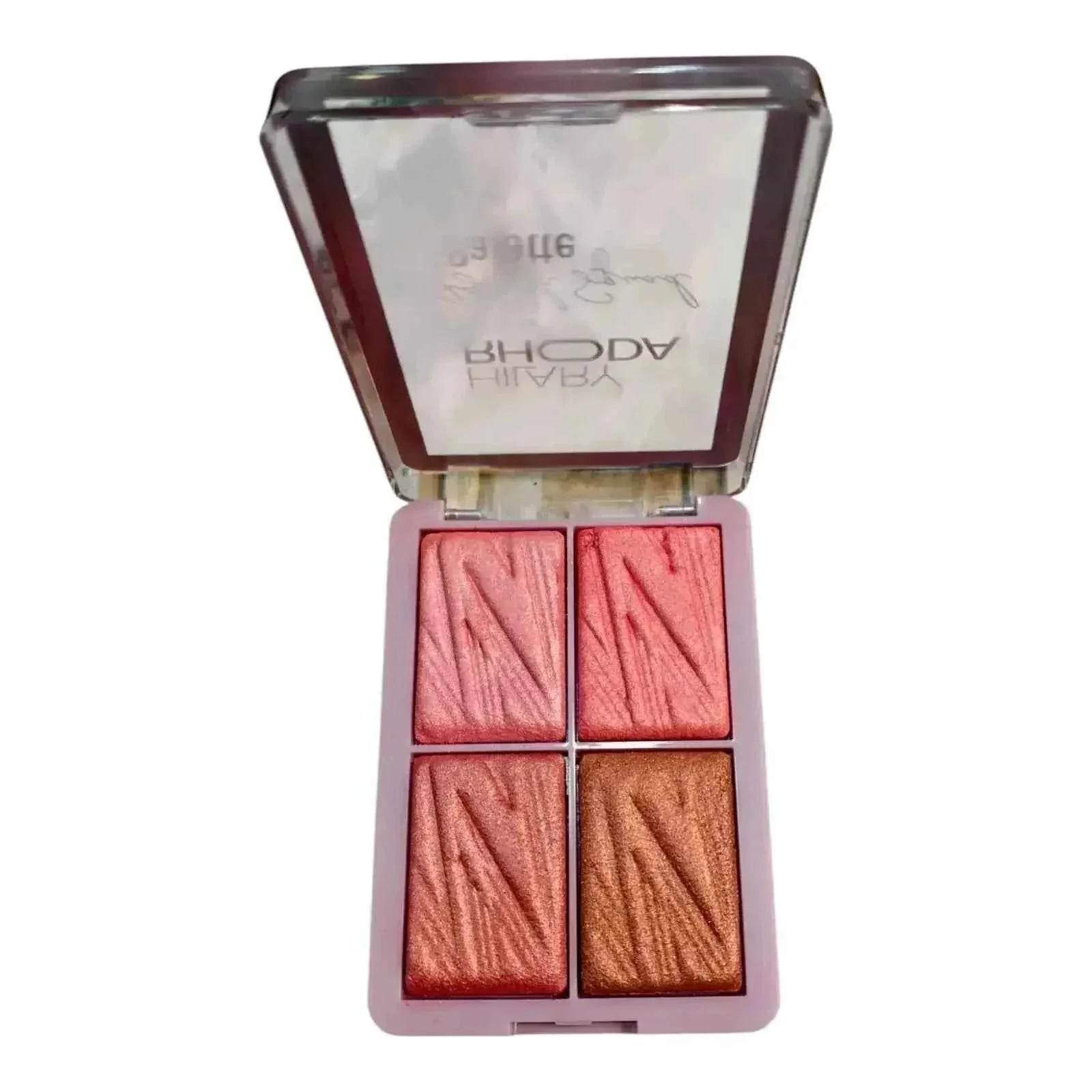 Hilary Rhoda Blush Palette - Vibrant, Long-Lasting Cheek Color