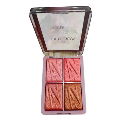 Hilary Rhoda Blush Palette - Vibrant, Long-Lasting Cheek Color