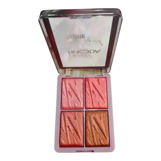Hilary Rhoda Blush Palette - Vibrant, Long-Lasting Cheek Color