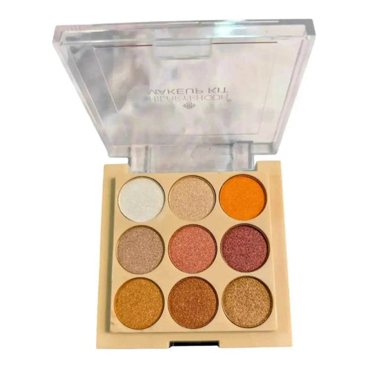 Hilary Rhoda Makeup Kit - Eye Shadow Set with Stylish Case