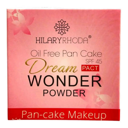 Hilary Rhoda Oil-Free Pan Cake SPF 45 Dream Wonder Powder 03 with Sponge - 28g