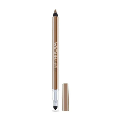Hilary Rhoda Play n Blend Gel Eyeliner | One Stroke Application | Highly Pigmented, Matte & Shimmer Finish | 2-in-1 Smudger + Eyeliner (Pop Champagne, Shade 01) 1.5g