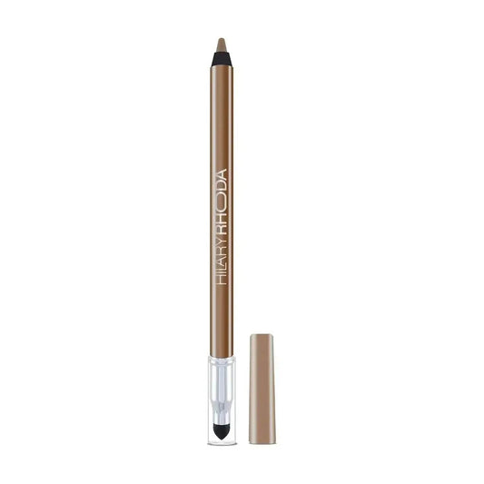 Hilary Rhoda Play n Blend Gel Eyeliner | One Stroke Application | Highly Pigmented, Matte & Shimmer Finish | 2-in-1 Smudger + Eyeliner (Pop Champagne, Shade 01) 1.5g