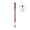 Hilary Rhoda Play n Blend Gel Eyeliner | One Stroke Application | Highly Pigmented, Matte & Shimmer Finish | 2-in-1 Smudger + Eyeliner (Shimmer Brown, Shade 11) 1.5g