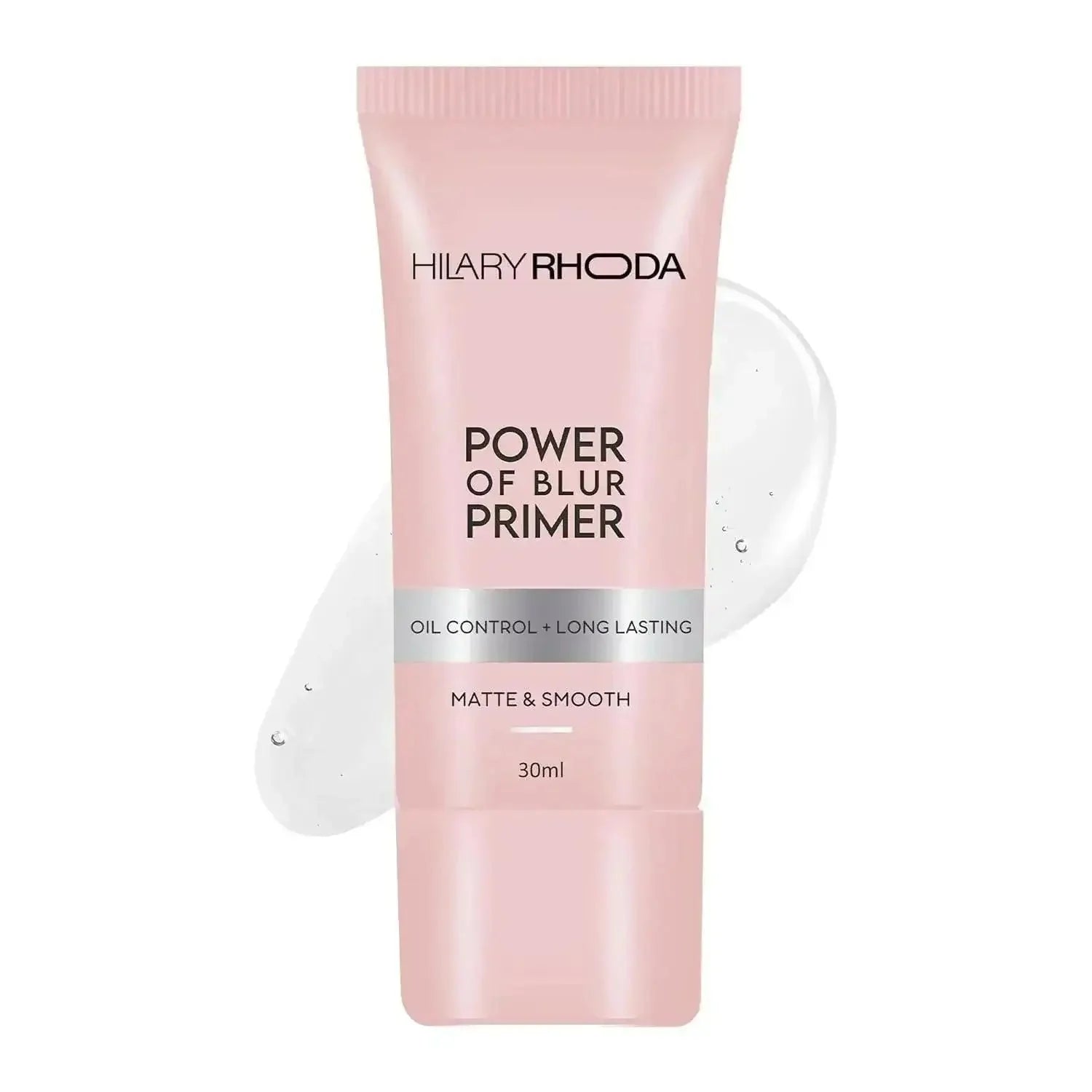 Hilary Rhoda Power of Blur Primer - Lightweight, Silicone-Based, Matte Finish, Oil-Control, Infused with Vitamins A & E, Waterproof, 30ml - Gehnasale