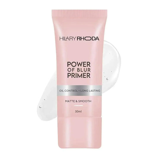 Hilary Rhoda Power of Blur Primer - Lightweight, Silicone-Based, Matte Finish, Oil-Control, Infused with Vitamins A & E, Waterproof, 30ml - Gehnasale