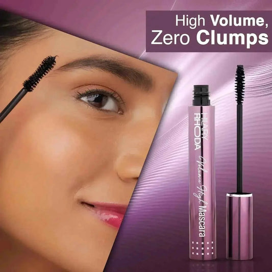 Hilary Rhoda Volume High Mascara | Smudge-Free, Water-Resistant | Volumizing, Long-Wear, Lash-Lift Effect | Black Mascara (7.5ml) - Gehnasale
