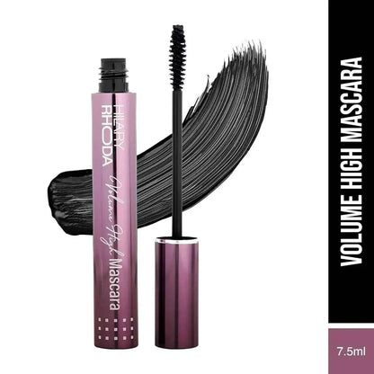 Hilary Rhoda Volume High Mascara | Smudge-Free, Water-Resistant | Volumizing, Long-Wear, Lash-Lift Effect | Black Mascara (7.5ml) - Gehnasale