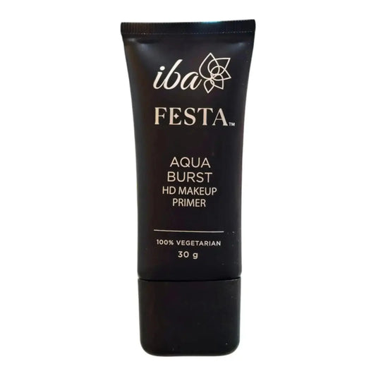 Iba Festa Aqua Burst HD Makeup Primer – 30g | Hydrating & Pore Blurring | Smooth Base | 100% Vegetarian | Long-Lasting & Lightweight - Gehnasale