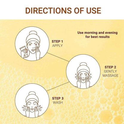 Iba Ubtan Face Wash with Turmeric, Saffron & Sandalwood (100ml) | For All Skin Types | Tan Removal & Natural Glow | Gentle Daily Cleanser