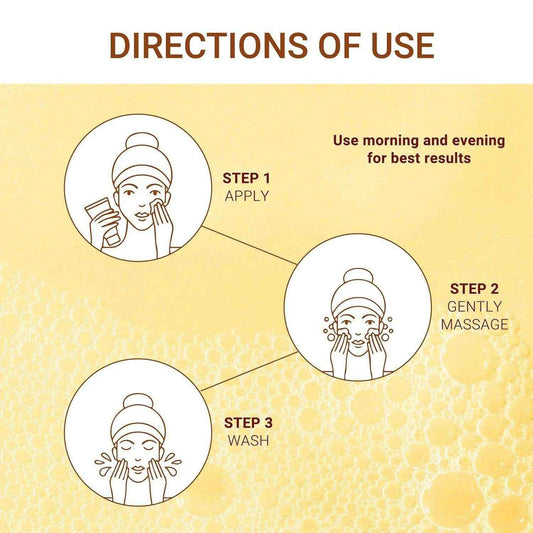 Iba Ubtan Face Wash with Turmeric, Saffron & Sandalwood (100ml) | For All Skin Types | Tan Removal & Natural Glow | Gentle Daily Cleanser