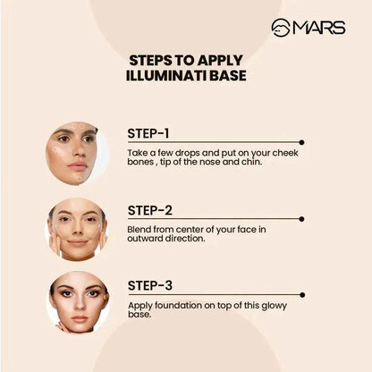 Illuminati Strobe Cream | Illuminating Makeup Base for Glowing Skin – 45ml - Gehnasale