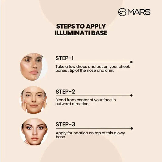 Illuminati Strobe Cream | Illuminating Makeup Base for Glowing Skin – 45ml - Gehnasale
