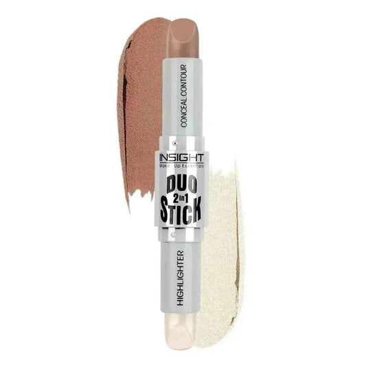 Insight Cosmetics Duo Stick Conceal Contour + Highlighter, 8.5gm (Duo-01)