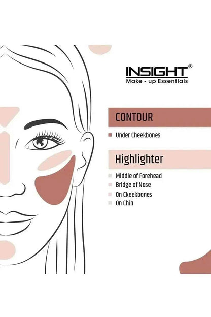 Insight Cosmetics Duo Stick Conceal Contour + Highlighter, 8.5gm (Duo-02)
