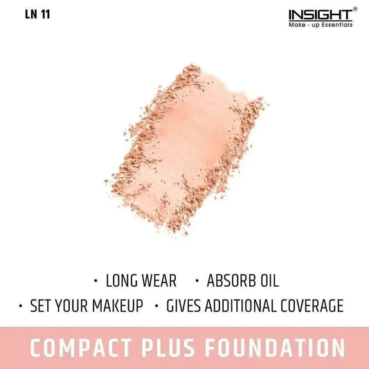 Insight Cosmetics Flawless Finish Setting Powder LN11 - Matte, Long-Lasting, 10g