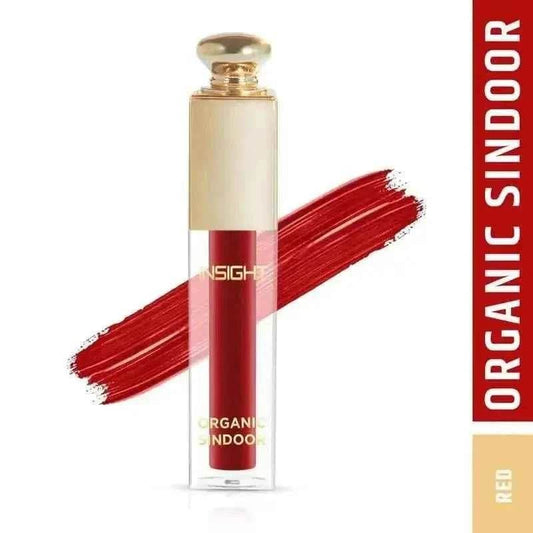 Insight Cosmetics Organic Liquid Sindoor | Long-Lasting, Smudge-Proof & Quick-Dry (SND16-R)