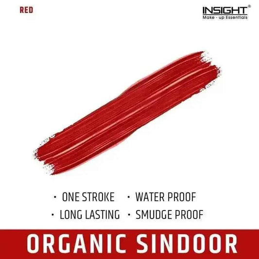 Insight Cosmetics Organic Liquid Sindoor | Long-Lasting, Smudge-Proof & Quick-Dry (SND16-R)