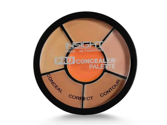 INSIGHT Cosmetics Pro Concealer Palette - Waterproof, Full Coverage, 3-in-1 (Conceal, Correct & Contour)