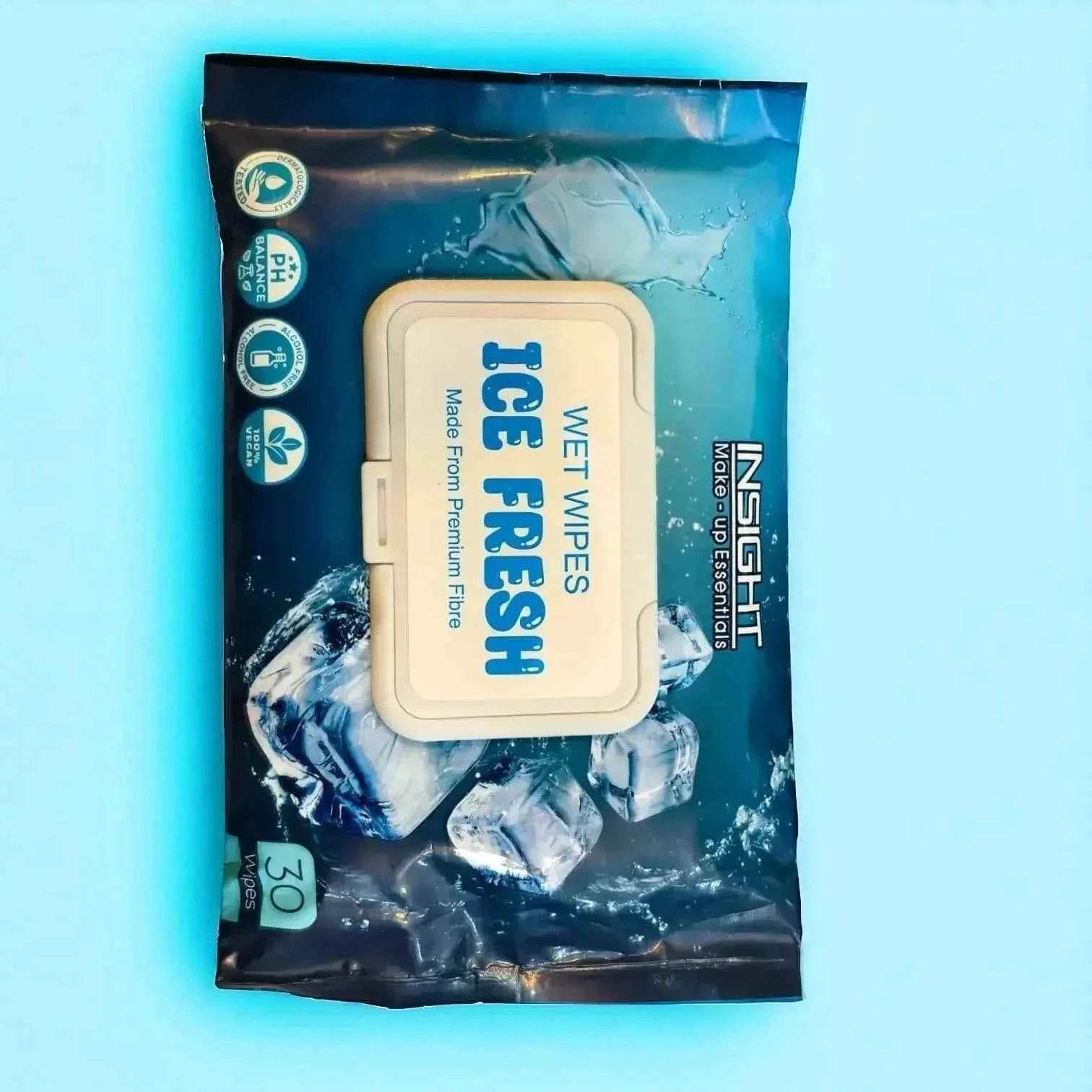 Insight Wet Wipes with Vitamin C - Premium Fiber, Refreshing & Hydrating