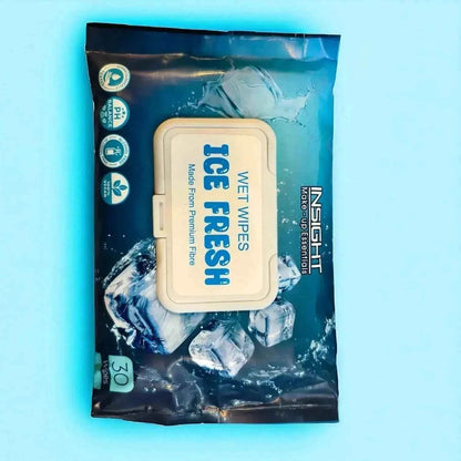 Insight Wet Wipes with Vitamin C - Premium Fiber, Refreshing & Hydrating