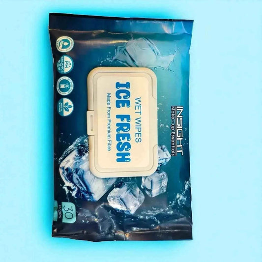 Insight Wet Wipes with Vitamin C - Premium Fiber, Refreshing & Hydrating