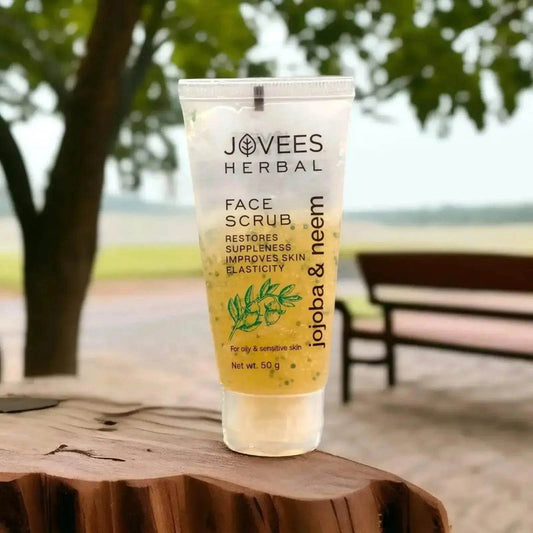 Jovees Herbal Face Scrub | Restores Suppleness & Elasticity