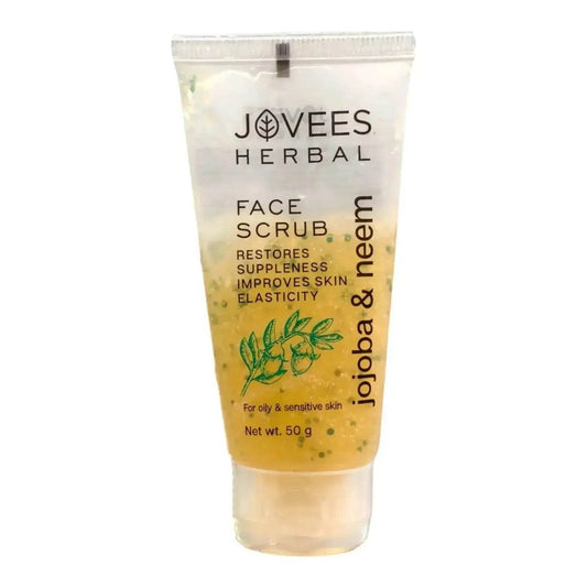 Jovees Herbal Face Scrub | Restores Suppleness & Elasticity