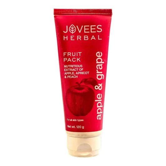Jovees Herbal Fruit Pack | Enriched with Apple, Apricot & Peach