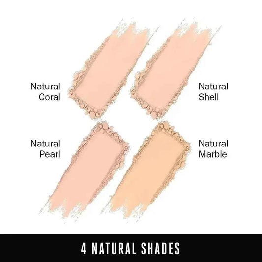 LAKMÉ Forever Matte Compact | Smooth Finish | Normal Skin | 12-Hour Wear | Even-Toned Look | Natural Shell | 9g - Gehnasale