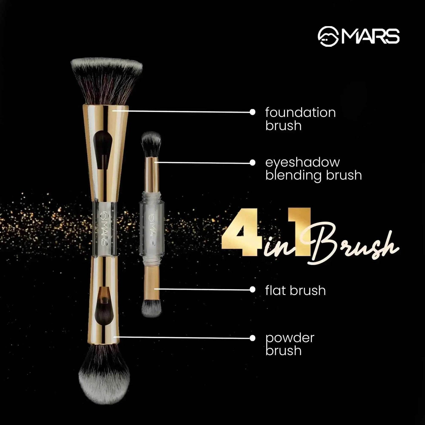 mars 4in1 travel brush