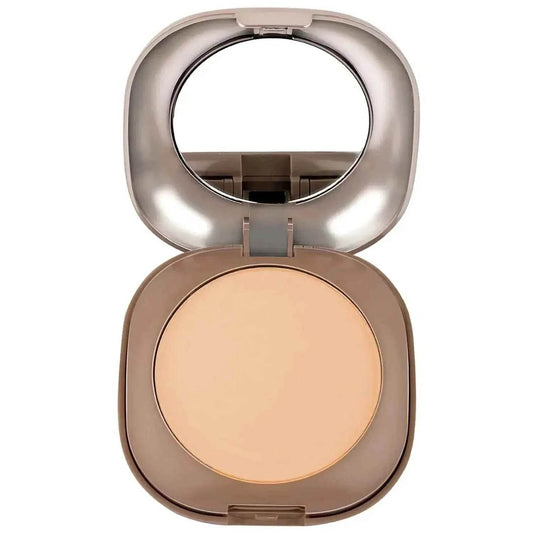 MARS Compact Powder for All Skin Types – Lightweight, Oil-Control, Matte Finish – Long-Lasting with Built-In Mirror