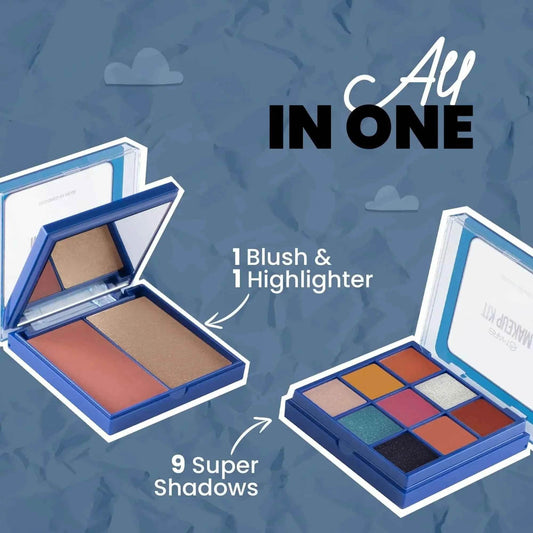 Mars Complete Makeup Kit – All-in-One Beauty Set for Face, Eyes & Lips