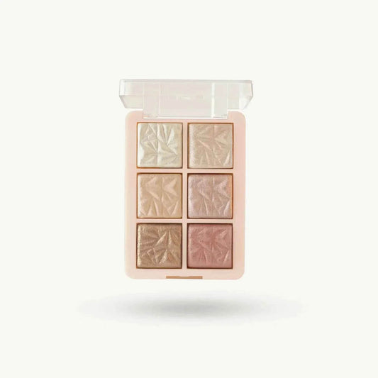 Mars Glowzilla Face Kit – 8-in-1 Radiance & Sculpting Palette | Contour, Highlight, Bronze & More for Glowing Skin