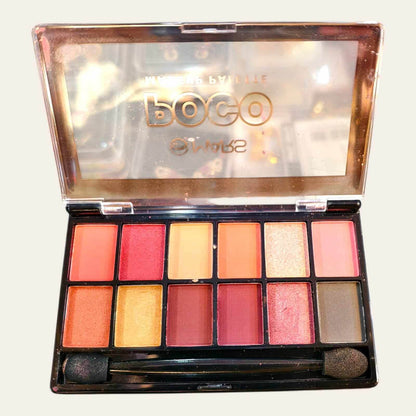 Mars Poco Makeup Palette – All-in-One Face & Eye Kit | Includes Blush, Highlighter, Eyeshadow | Travel-Friendly | Blendable & Long-Lasting