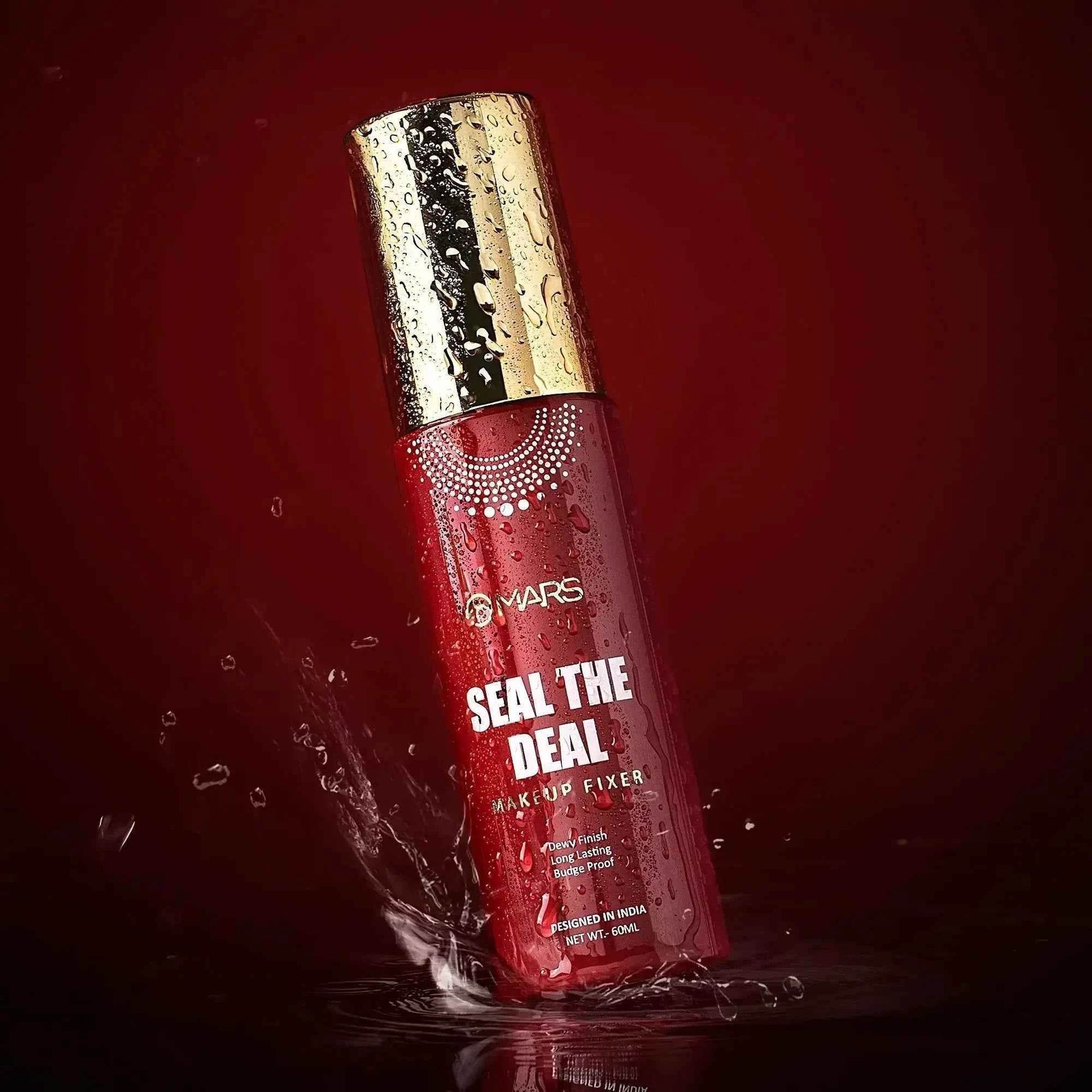 Mars Seal the Deal Makeup Fixer – Long-Lasting Setting Spray | Hydrating & Lightweight | Smudge-Proof & Dewy Finish | Locks Makeup All Day - Gehnasale