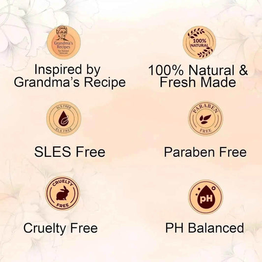 🌿 Masoor Dal & Milk Face Wash – Deep Cleansing & Glow Boosting (120ml) | Natural Skincare for Radiant Skin