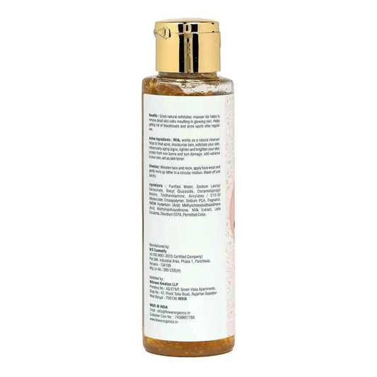 🌿 Masoor Dal & Milk Face Wash – Deep Cleansing & Glow Boosting (120ml) | Natural Skincare for Radiant Skin
