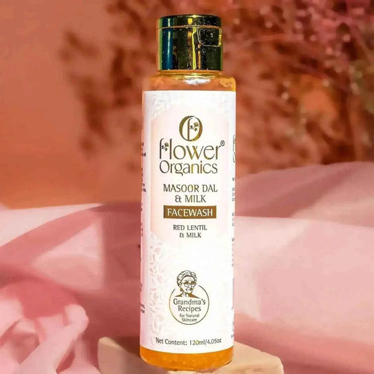 🌿 Masoor Dal & Milk Face Wash – Deep Cleansing & Glow Boosting (120ml) | Natural Skincare for Radiant Skin
