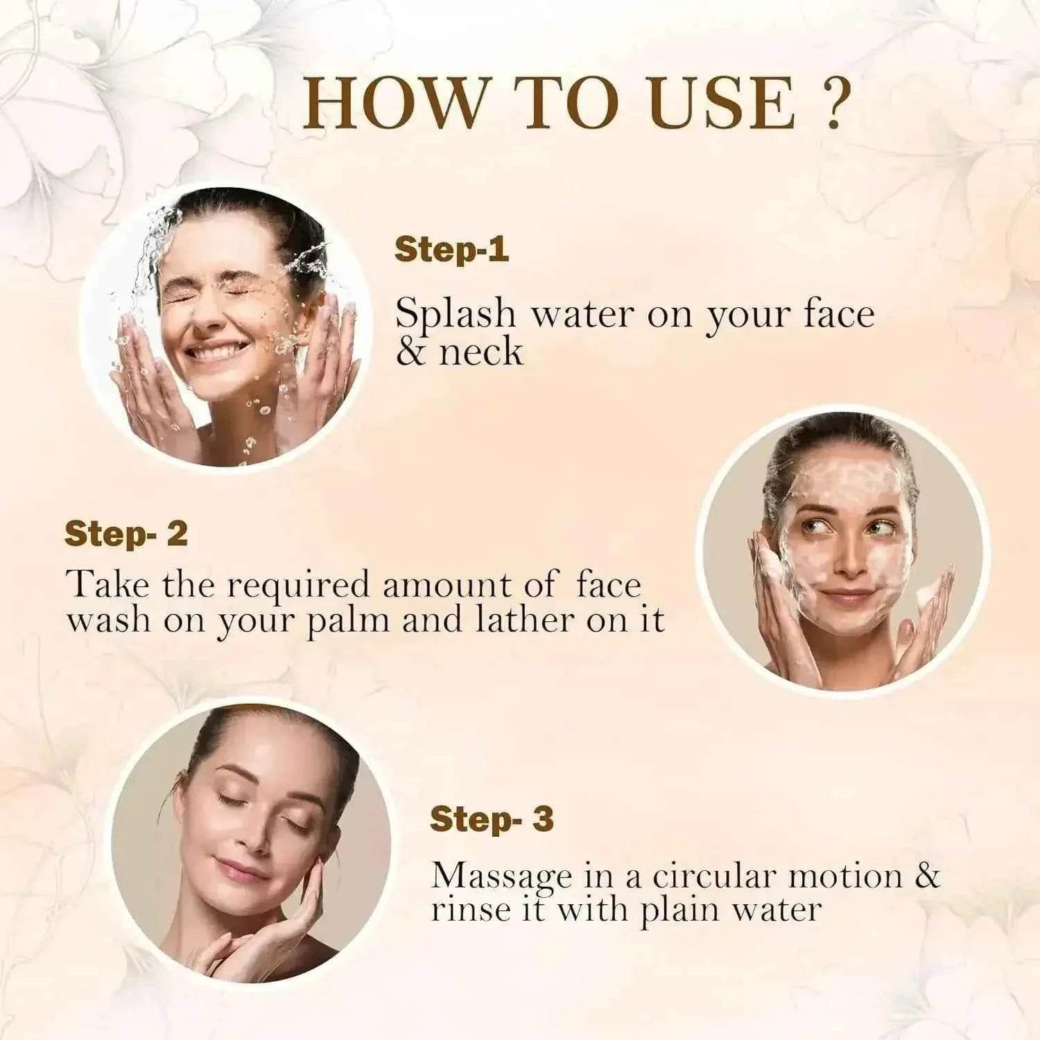 🌿 Masoor Dal & Milk Face Wash – Deep Cleansing & Glow Boosting (120ml) | Natural Skincare for Radiant Skin