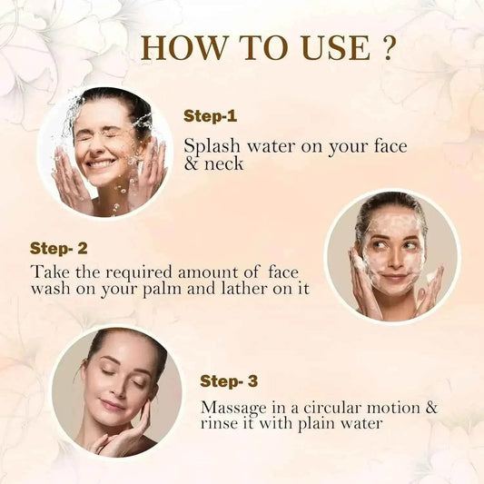 🌿 Masoor Dal & Milk Face Wash – Deep Cleansing & Glow Boosting (120ml) | Natural Skincare for Radiant Skin