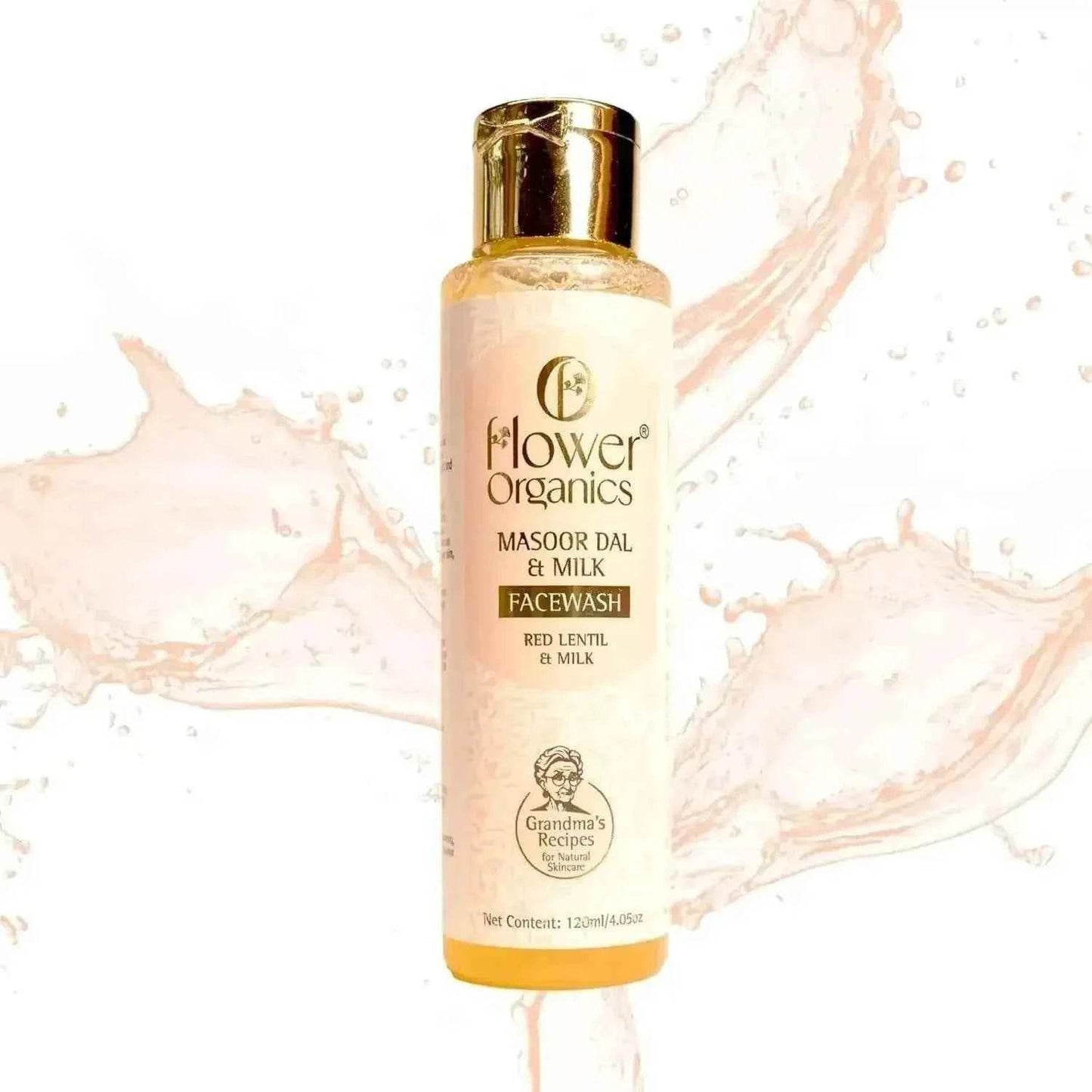 🌿 masoor dal & milk face wash – deep cleansing & glow boosting (120ml) | natural skincare for radiant skin