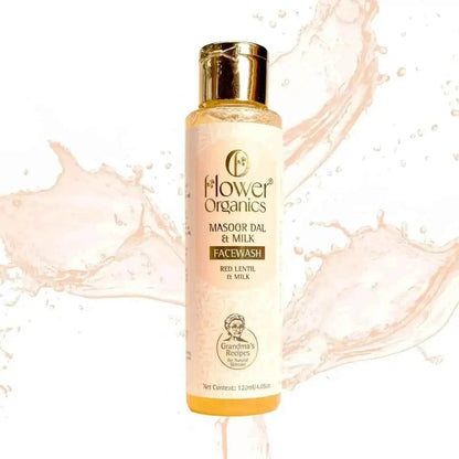 🌿 Masoor Dal & Milk Face Wash – Deep Cleansing & Glow Boosting (120ml) | Natural Skincare for Radiant Skin