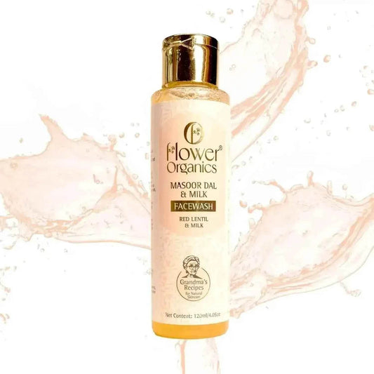 🌿 Masoor Dal & Milk Face Wash – Deep Cleansing & Glow Boosting (120ml) | Natural Skincare for Radiant Skin