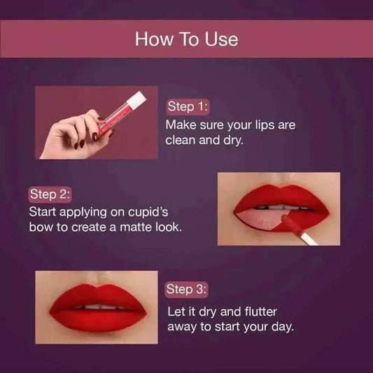 Matte Trap Liquid Lipstick – Bold, Long-Lasting Color